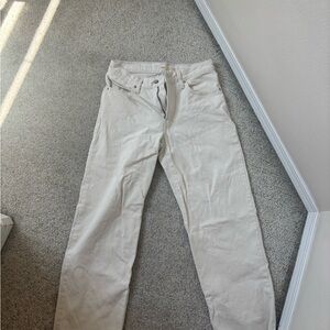 Off white Levi’s 94 baggy jeans